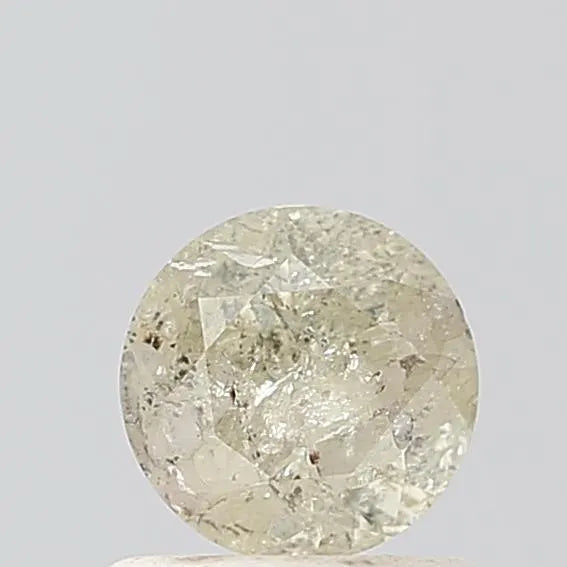 0.64ct Round Natural Diamond (Clarity I1, Cut EX, Uncertified)