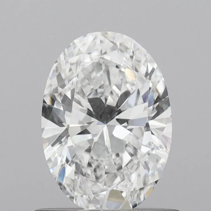 0.72ct Oval Lab Grown Diamond (Colour D, Clarity VVS2, IGI Certified)