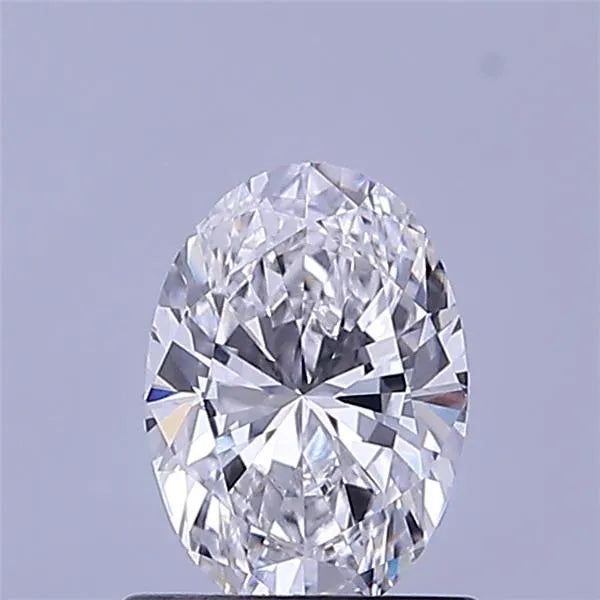 0.74ct Oval Lab Grown Diamond (Colour D, Clarity VVS1, IGI Certified)