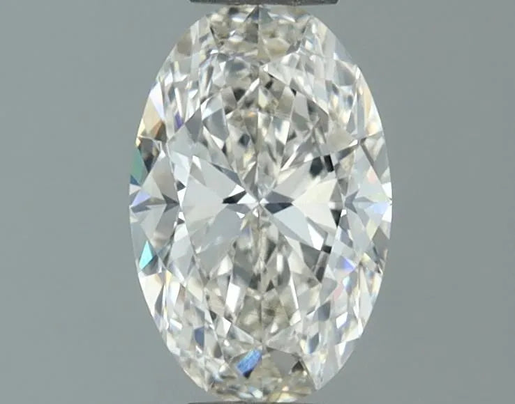 0.81ct Oval Natural Diamond (Colour H, Clarity IF, Cut VG, IGI Certified)