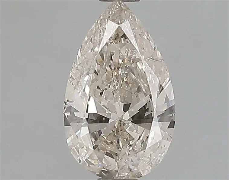 0.90ct Pear Natural Diamond (Colour K, Clarity I1, Cut VG, IGI Certified)