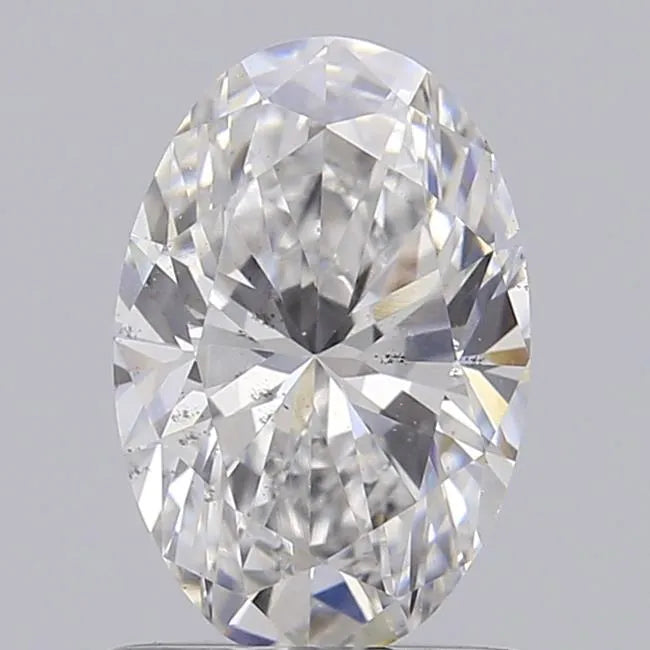 0.91ct Oval Lab Grown Diamond (Colour E, Clarity SI1, IGI Certified)