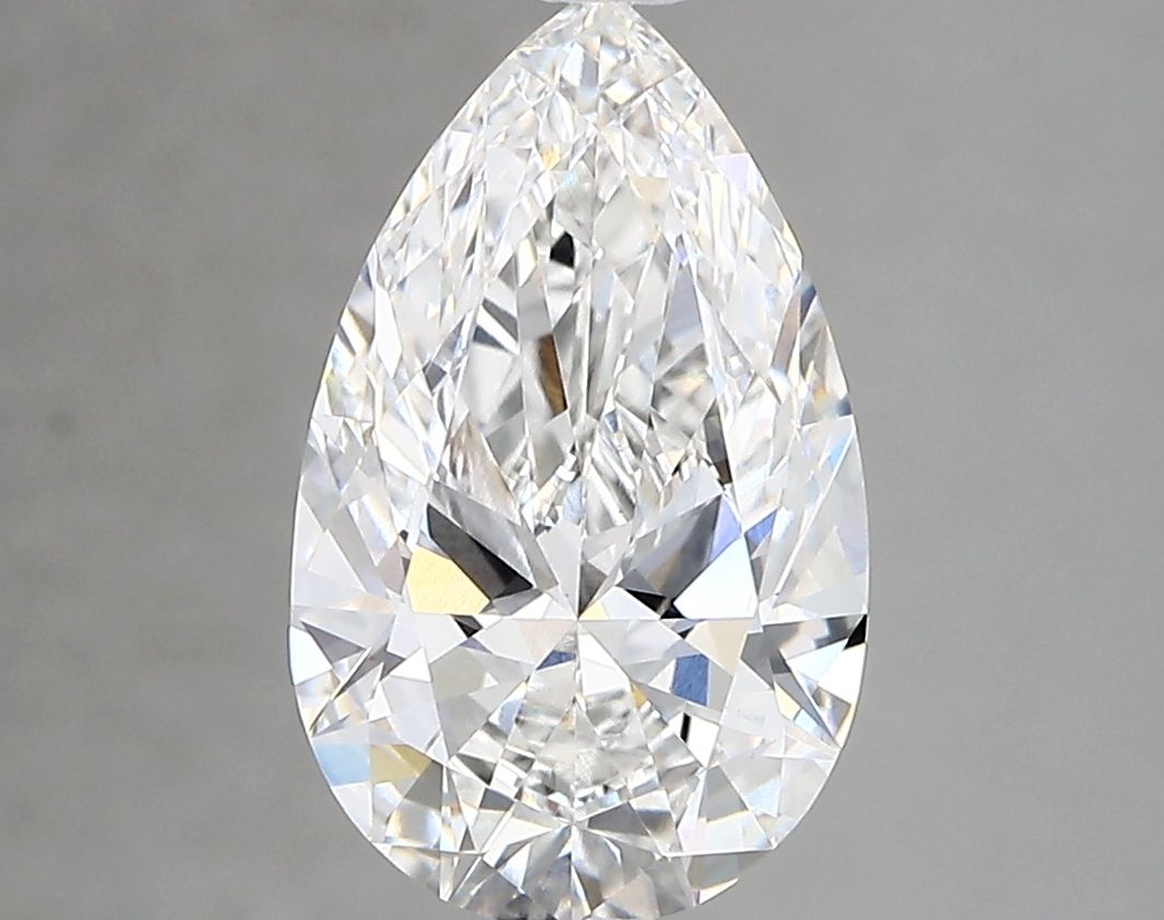 Diamant de laboratoire poire F VVS2 de 2,30 carats