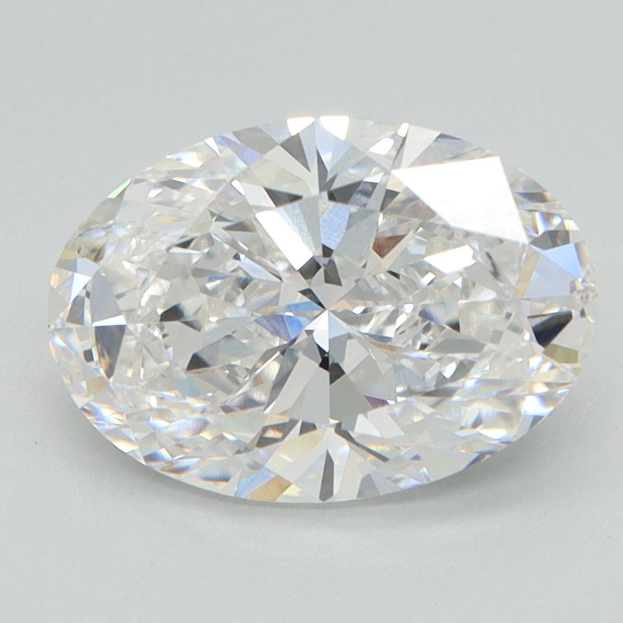 Diamant ovale de 2,06 ct cultivé en laboratoire (couleur E, pureté VVS1, IGI)