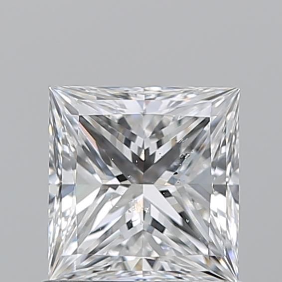 1.02 Carat D-SI2 Princess Cut Diamond