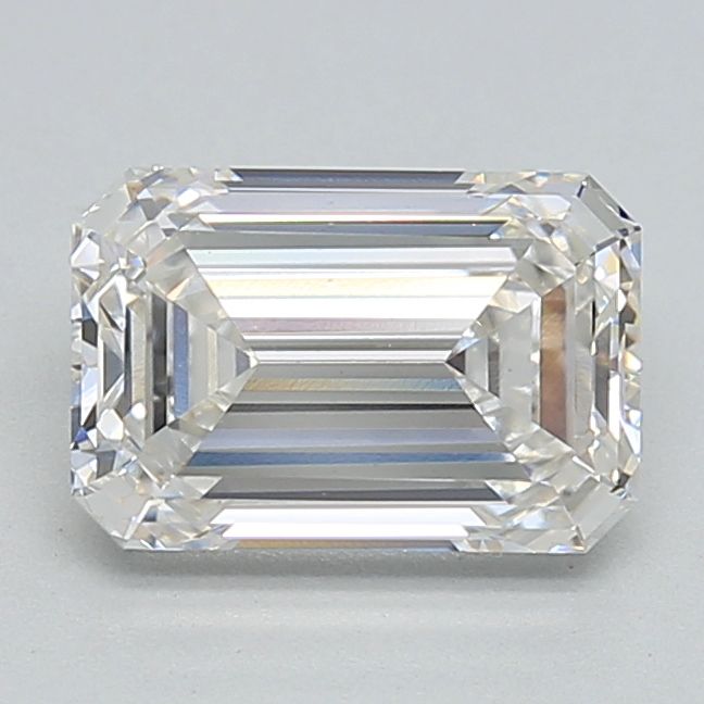 Diamant de laboratoire émeraude F-VS1 de 1,60 carat