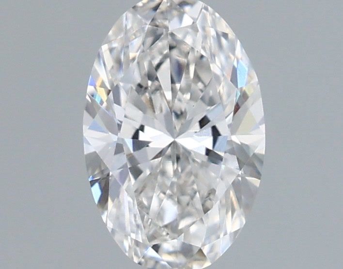 0.65 Carat F-VS1 Oval Lab Diamond