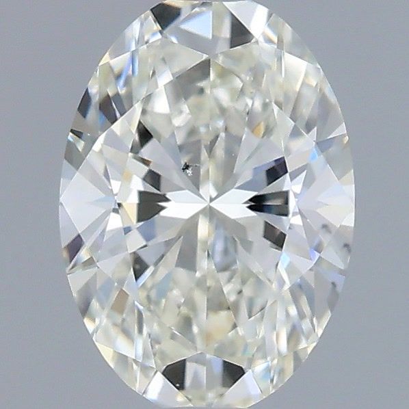 0.40 Carat J-SI1 Oval Cut Diamond