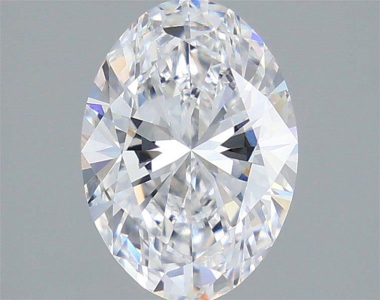 1.89 Carat D-VVS2 Oval Lab Diamond