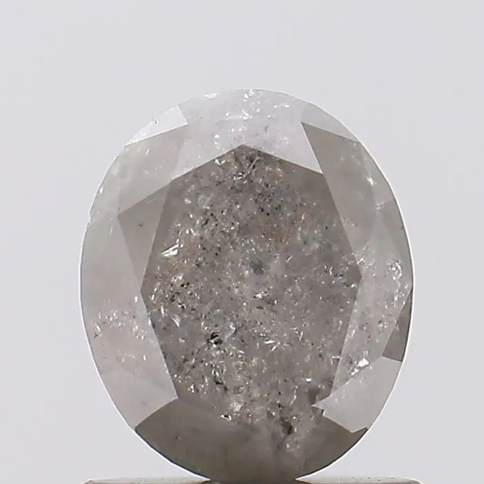 Diamant naturel ovale de 1,04 ct (clarté I3, non certifié)