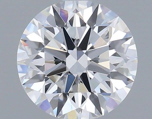 0.89 Carat D-VVS2 Round Lab Diamond