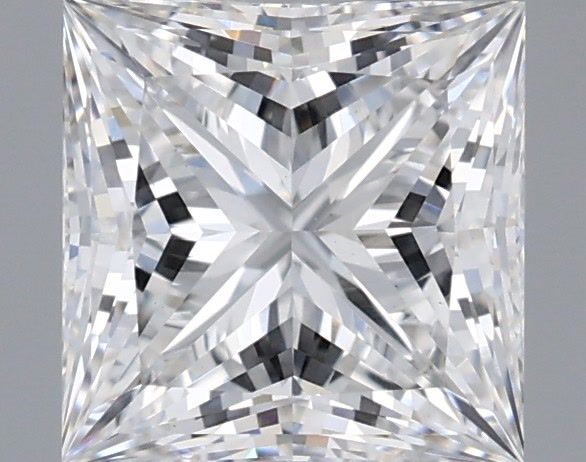 1.96 Carat D-VS1 Princess Lab Diamond