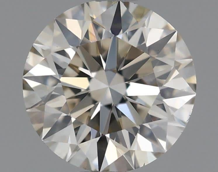 Diamant rond K VS1 de 0,72 carat