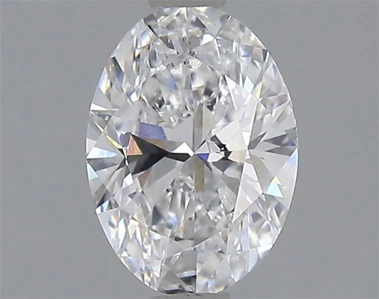 Diamant ovale de 1,07 ct cultivé en laboratoire (couleur E, pureté VS2, IGI)