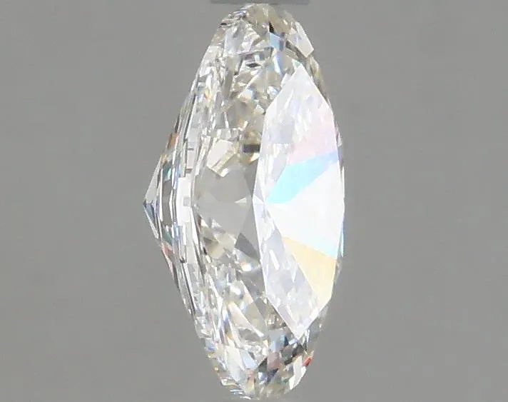 Diamant ovale de 1,20 ct cultivé en laboratoire (couleur G, pureté VVS2, IGI)