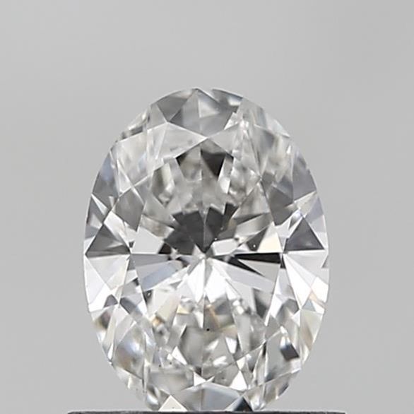 0.78 Carat F-VS2 Oval Lab Diamond