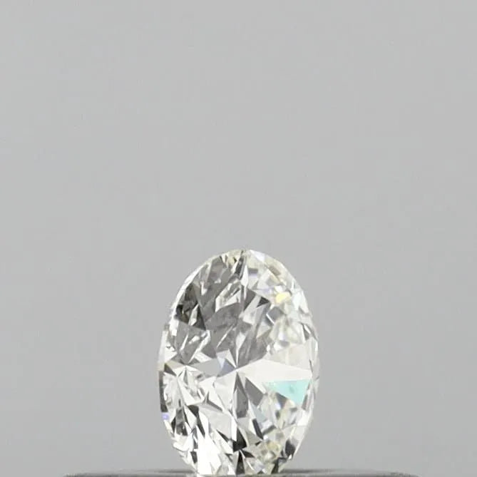 Diamant naturel rond de 0,18 ct (couleur H, pureté IF, taille EX, IGI)