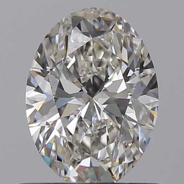 Diamant naturel ovale de 0,70 ct (couleur I, pureté VS2, GIA)