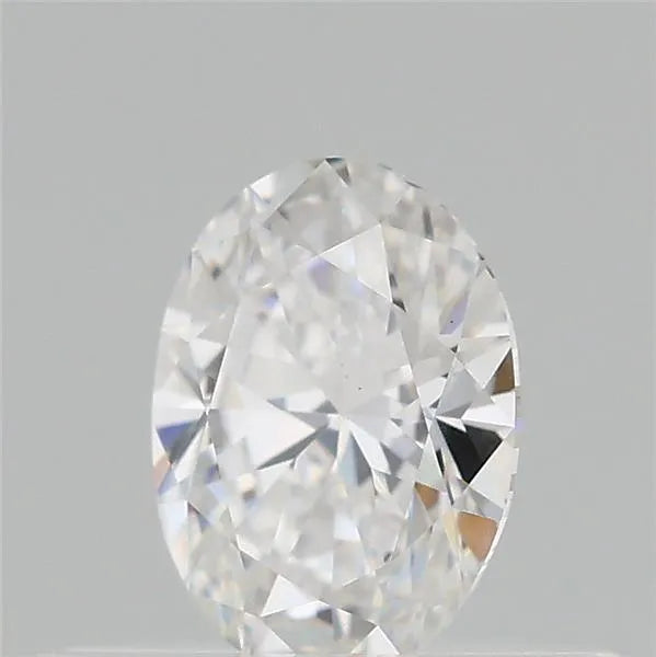 Diamant ovale de 0,30 ct cultivé en laboratoire (couleur D, pureté VS1, IGI)