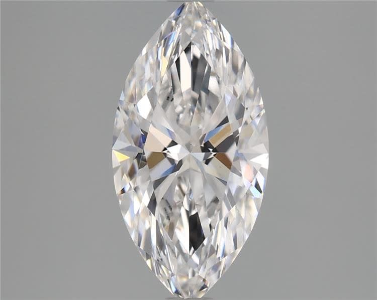 Diamant de laboratoire marquise D-VVS2 de 2,12 carats