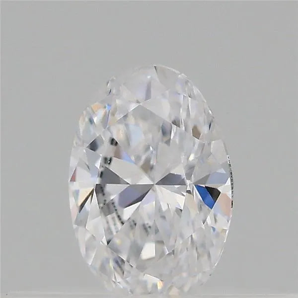 Diamant ovale de 0,20 ct cultivé en laboratoire (couleur D, pureté VS1, IGI)