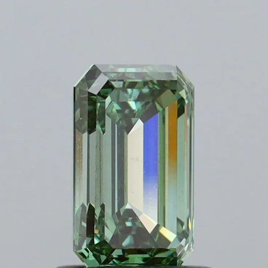 1.01ct Emerald Lab Grown Diamond (Fancy Intense Green, Clarity VS1, IGI)