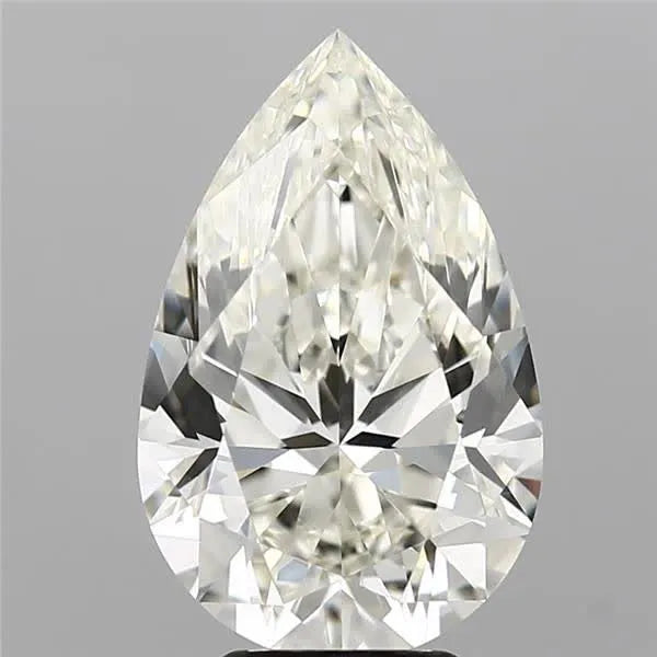 Diamant naturel poire de 5,05 ct (couleur J, pureté VVS2, taille VG, certifié IGI)