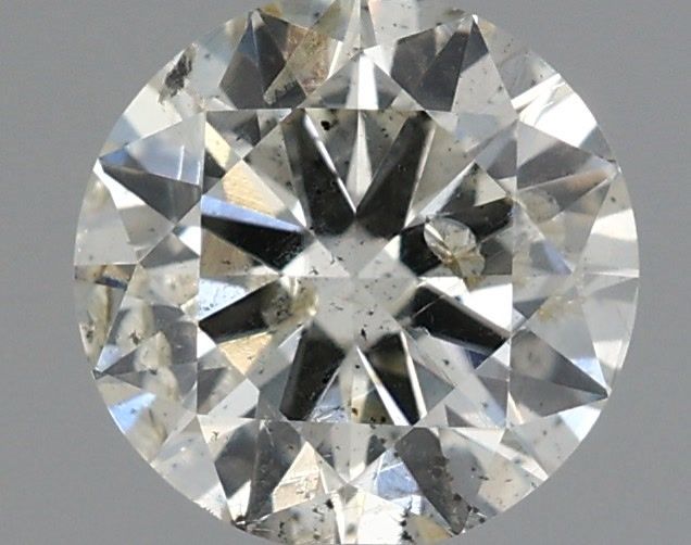 0.50 Carat K-SI2 Round Cut Diamond