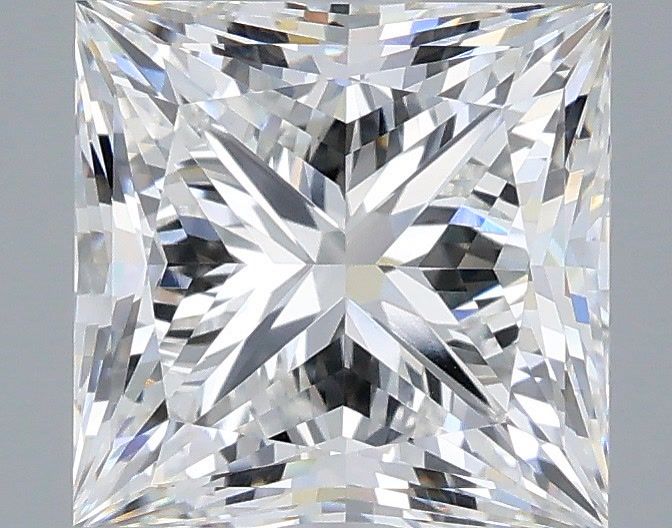3.02 Carat E-VVS2 Princess Lab Diamond
