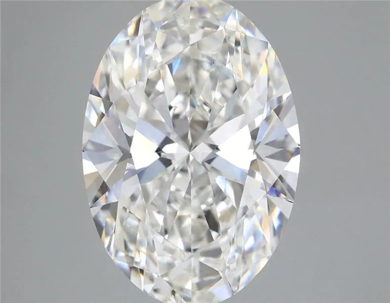 5.05ct Oval Lab Grown Diamond (Colour G, Clarity VS2, IGI Certified)