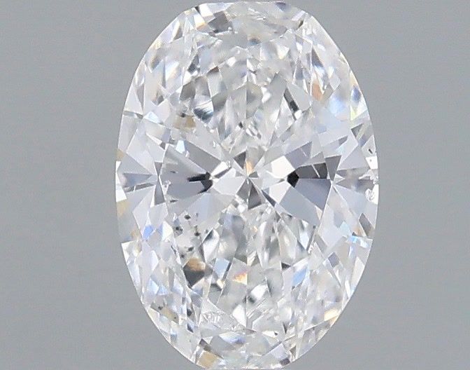 0.42 Carat D-SI2 Oval Cut Diamond