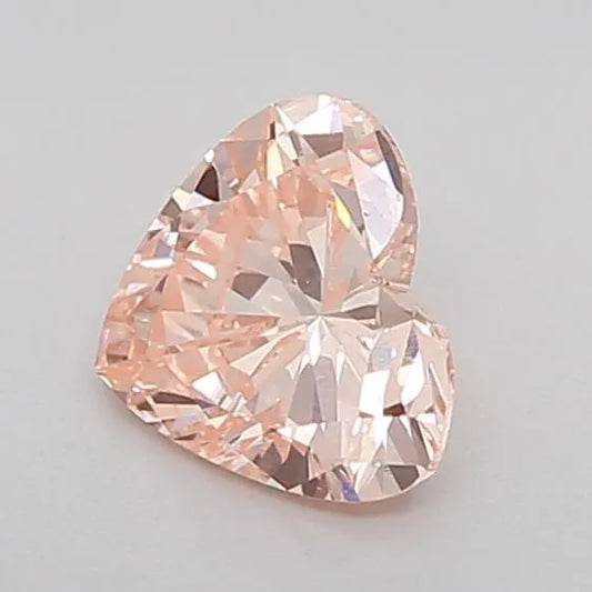 0.72ct Heart Lab Grown Diamond (Fancy Intense Pink, Clarity VS1, IGI)