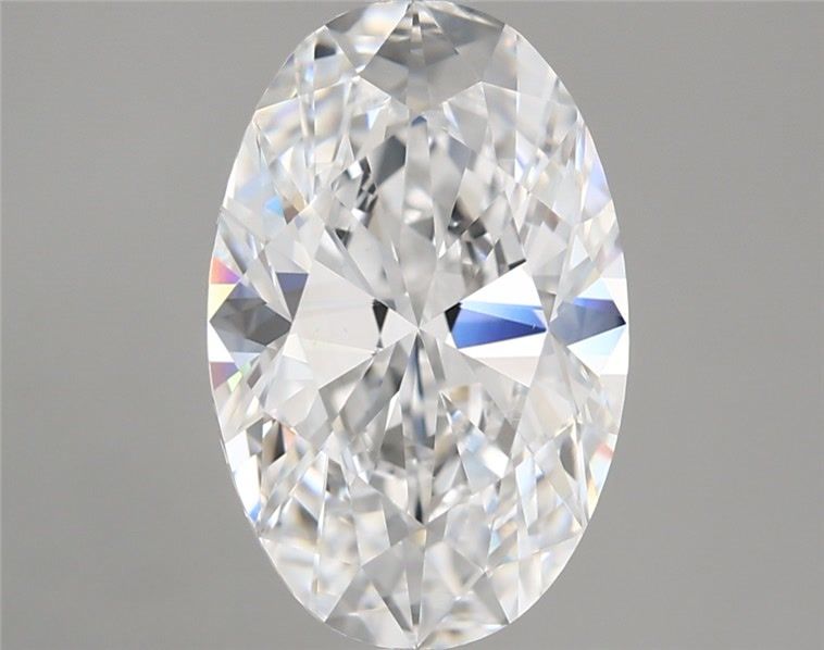 2.85 Carat D-VVS2 Oval Cut Diamond