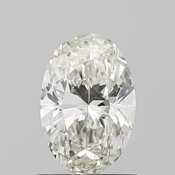 Diamant naturel ovale de 0,70 ct (couleur J, pureté VS2, GIA)