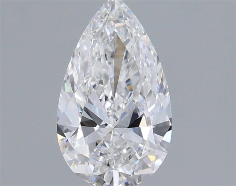 0.91 Carat D-VVS2 Pear Lab Diamond