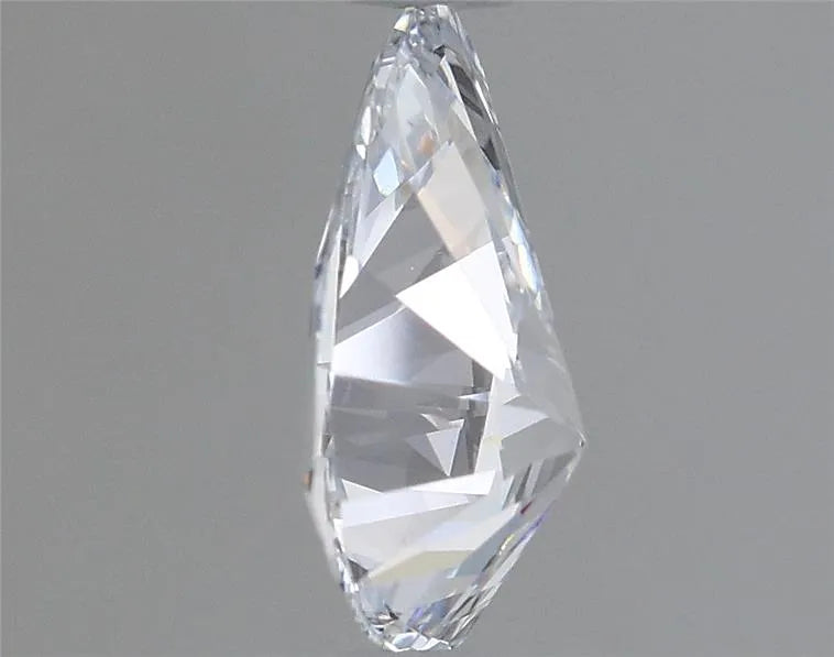 Diamant de laboratoire de 0,66 ct en forme de poire (couleur H, pureté VS1, IGI)