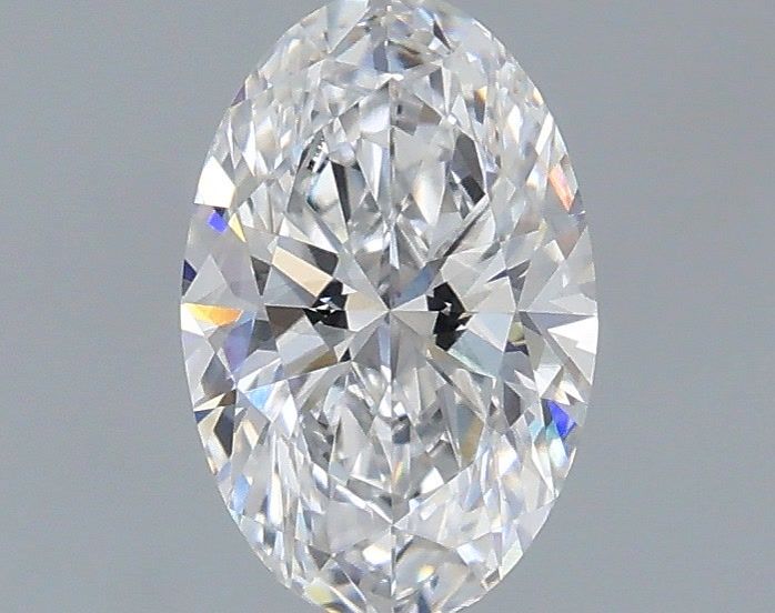 0.72 Carat D-VS2 Oval Lab Diamond