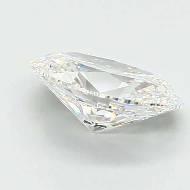 Diamant ovale de 1,12 ct cultivé en laboratoire (couleur D, pureté VVS2, taille EX, IGI)