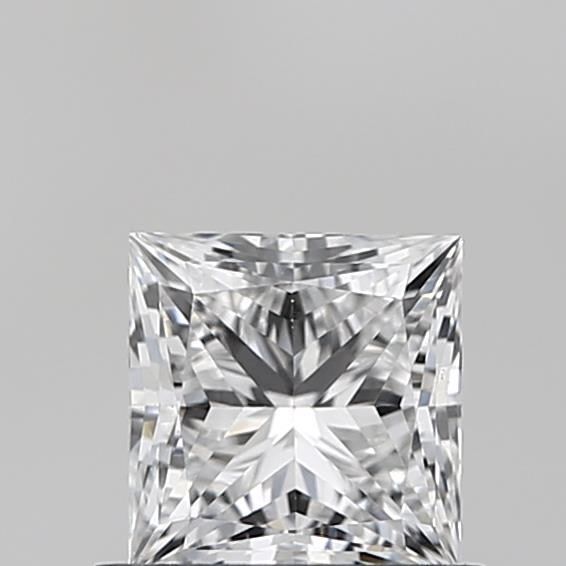 0.88 Carat D-VS1 Princess Lab Diamond
