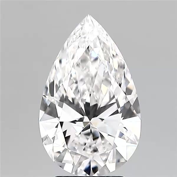 2.76 Carat E-IF Pear Cut Diamond