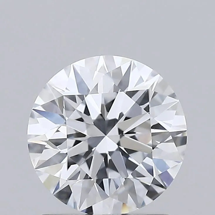 Diamant rond de 1,21 ct cultivé en laboratoire (couleur F, pureté VVS2, ID de coupe, IGI)