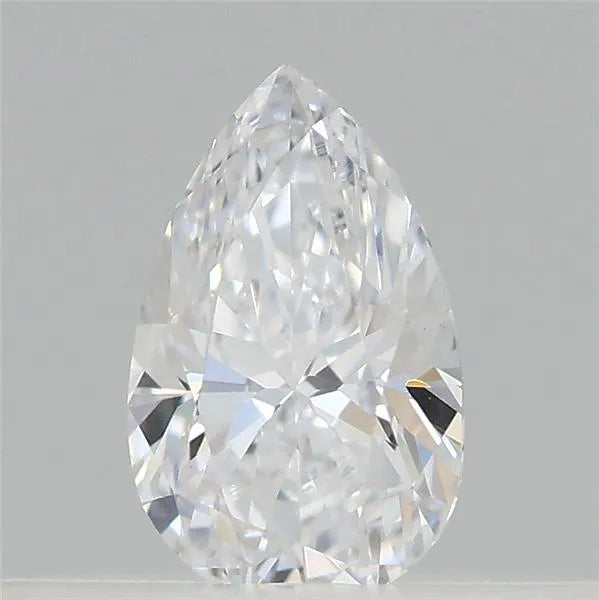 Diamant de laboratoire de 0,18 ct en forme de poire (couleur E, pureté VS1, IGI)