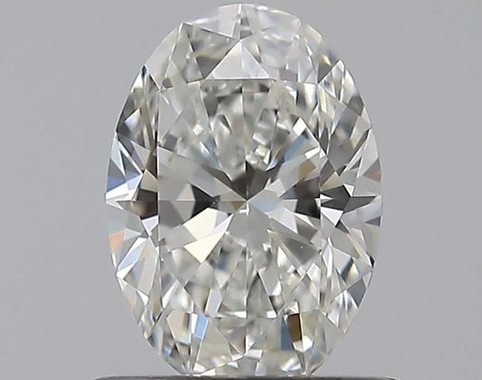 0.70ct Oval Natural Diamond (Colour H, Clarity VS1, Cut EX, GIA)