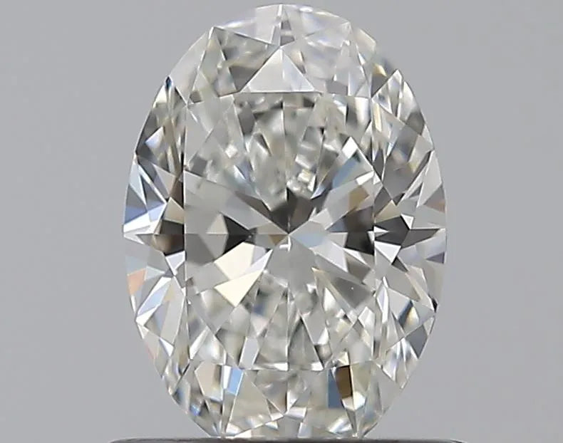 Diamant naturel ovale de 0,70 ct (couleur H, pureté VS1, taille EX, GIA)