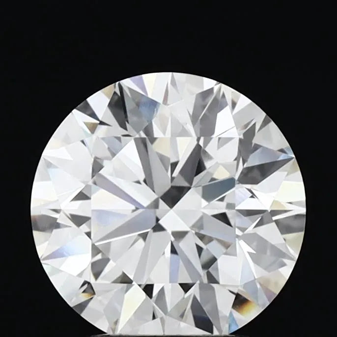 Diamant rond de 3,03 ct cultivé en laboratoire (couleur D, pureté VVS2, ID de coupe, IGI)