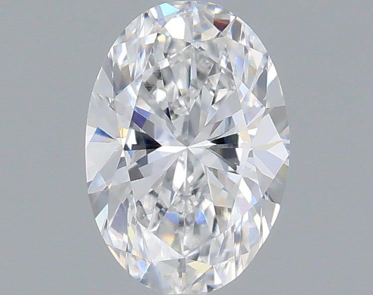 0.85 Carat D-VVS2 Oval Lab Diamond