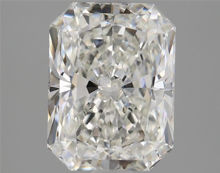 Diamant de laboratoire radiant F-VS1 de 2,74 carats