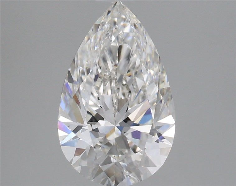 Diamant de laboratoire en forme de poire F-VS1 de 2,52 carats