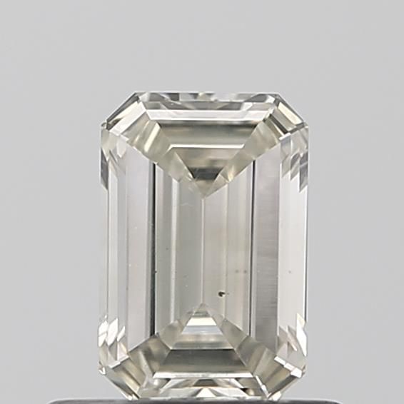 Diamant taille émeraude L-SI2 de 0,51 carat