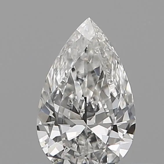 Diamant naturel poire de 0,06 ct (couleur D, pureté VS1, taille VG, certifié IGI)